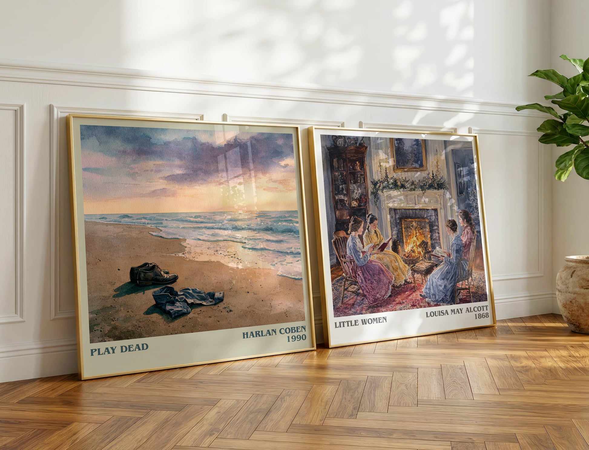 Play Dead book poster packaging – museum-quality print rolled in protective tube