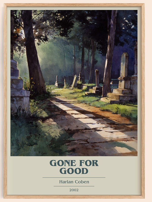 Gone for Good Book Cover Poster by Harlan Coben