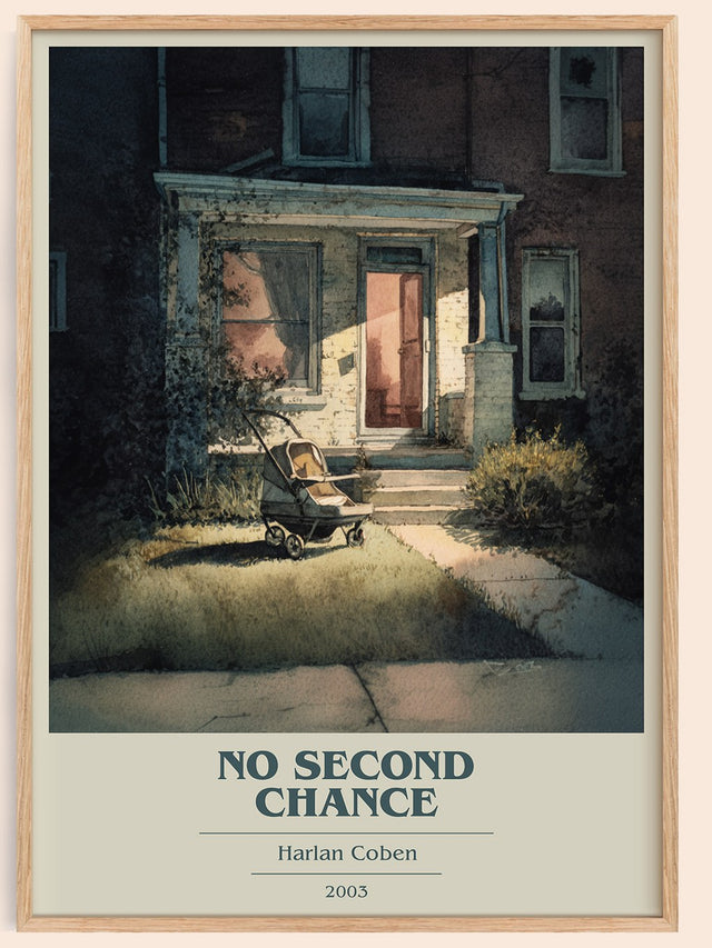 No Second Chance Book Cover Poster by Harlan Coben