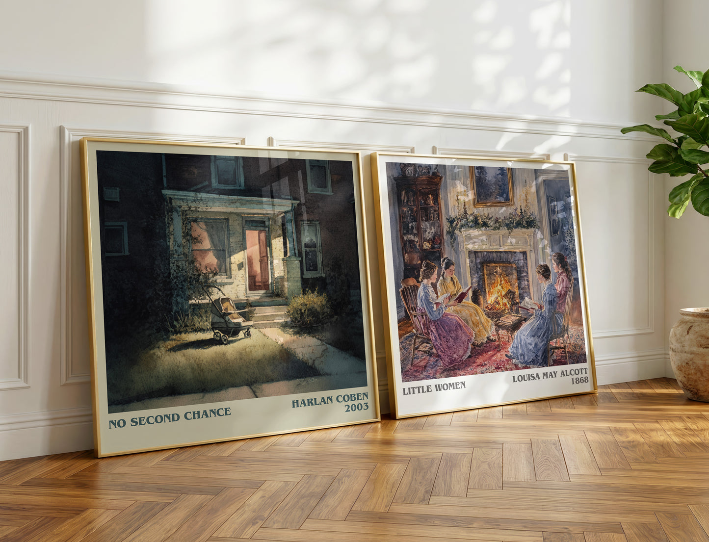 No Second Chance book poster packaging – museum-quality print rolled in protective tube