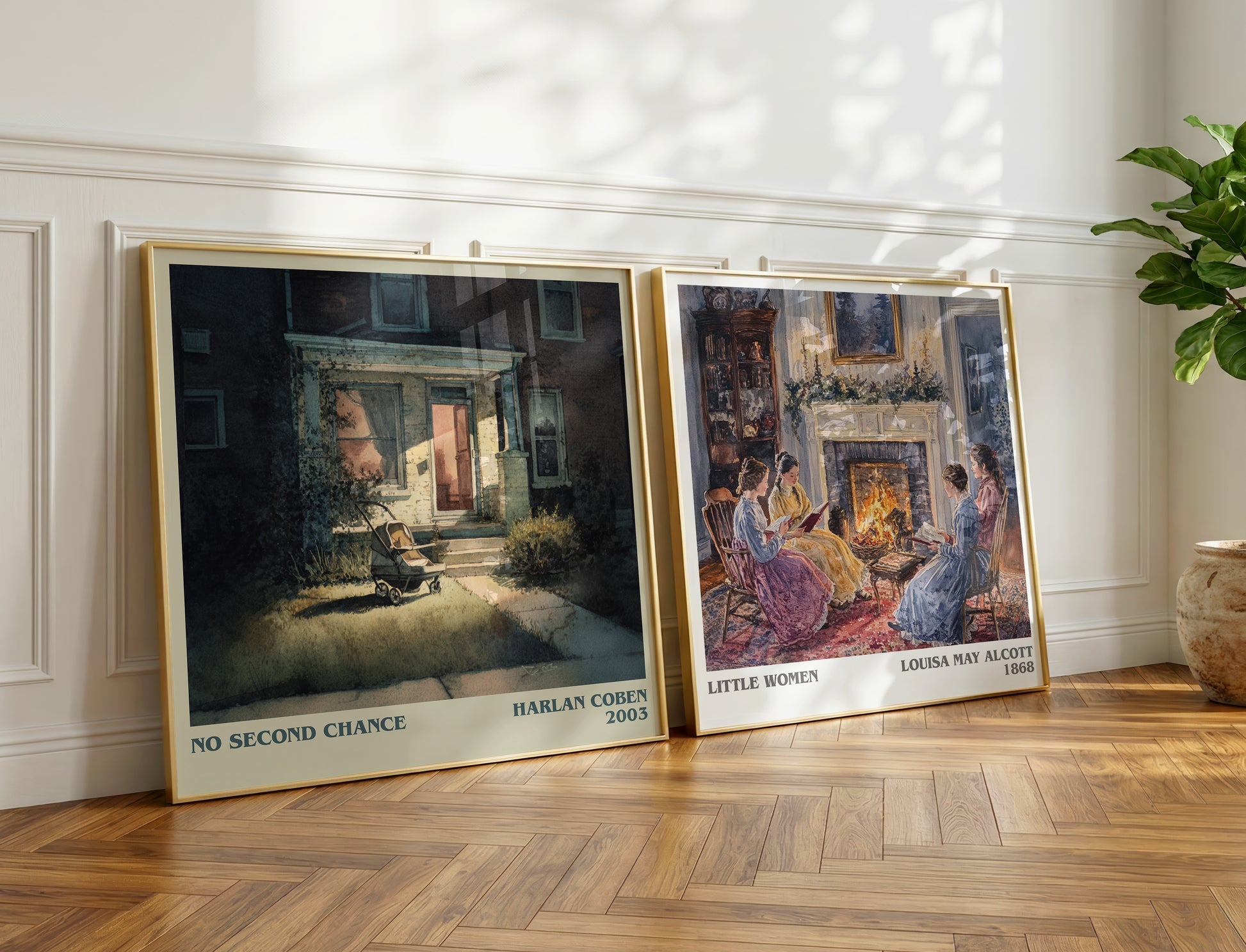 No Second Chance book poster packaging – museum-quality print rolled in protective tube