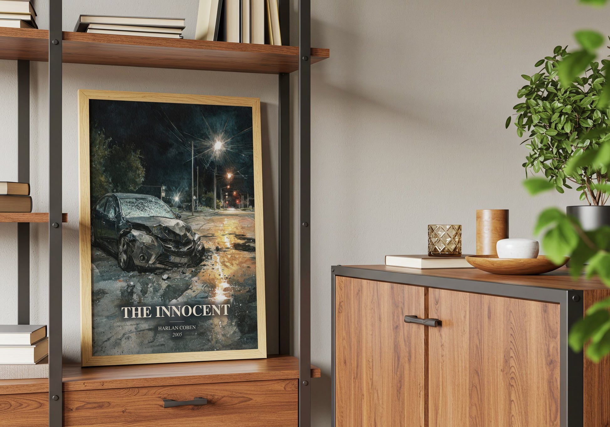 The Innocent book watercolour illustration paper finish options – matte satin gloss