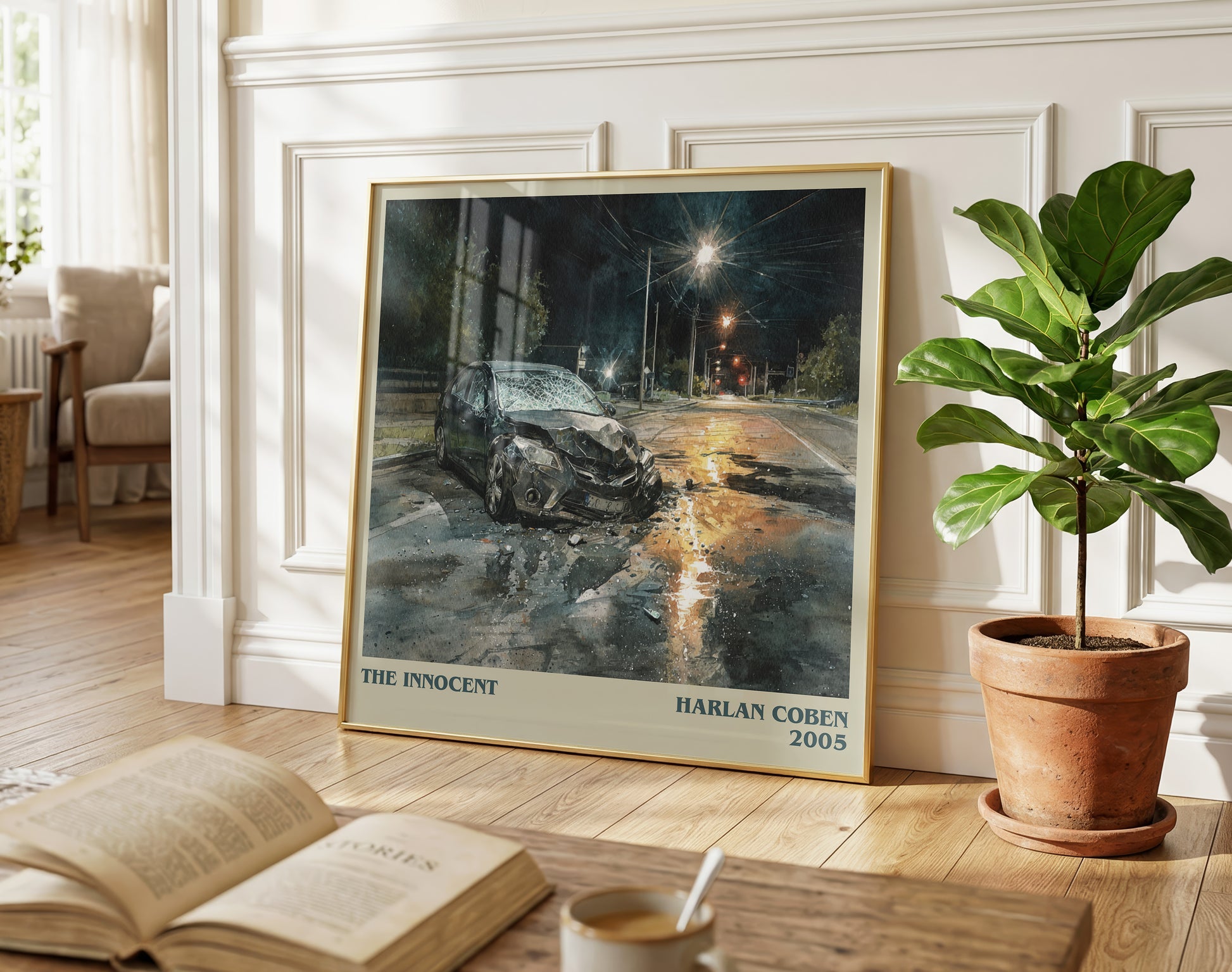 The Innocent literary poster paired in gallery wall – literary art prints