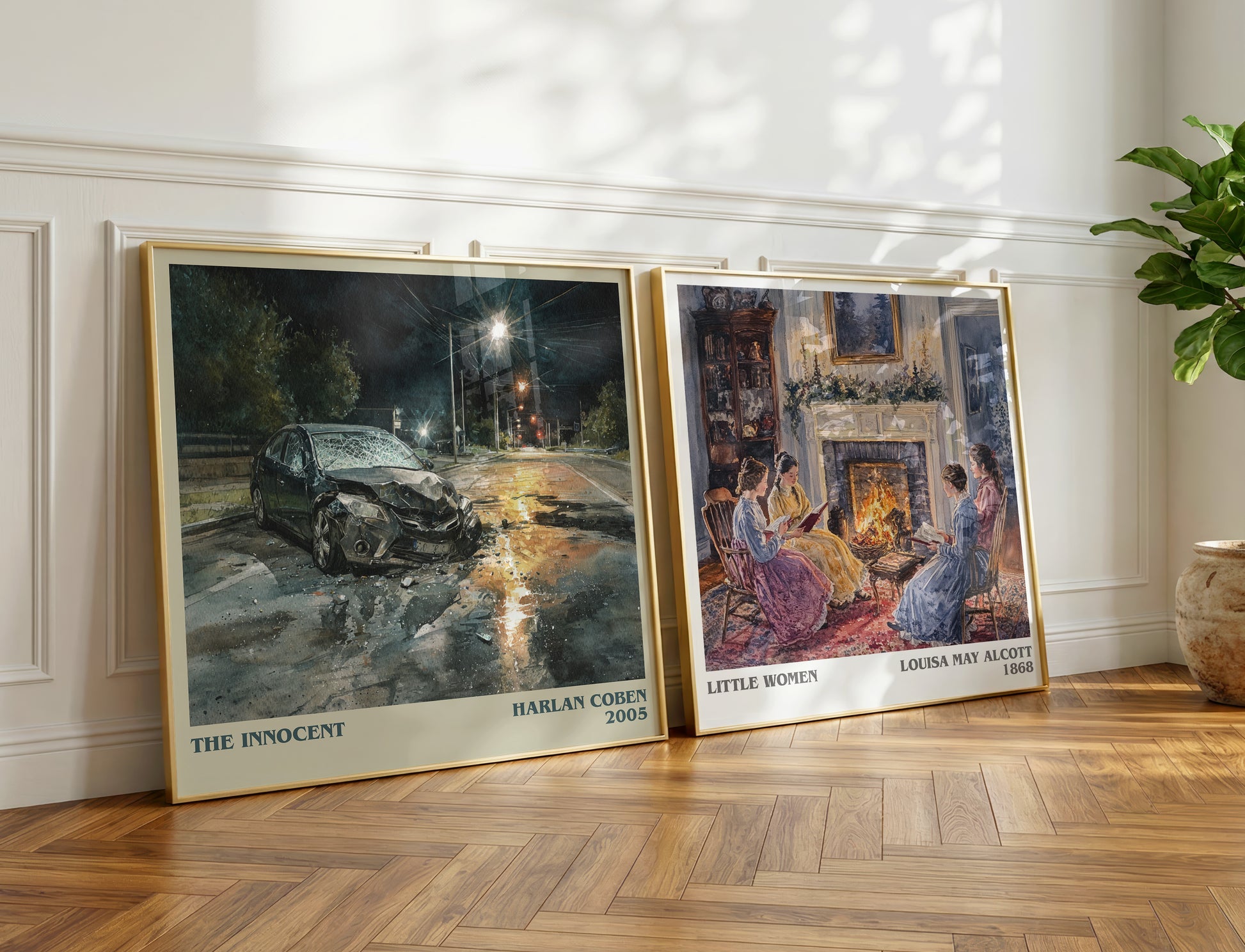 The Innocent book poster packaging – museum-quality print rolled in protective tube
