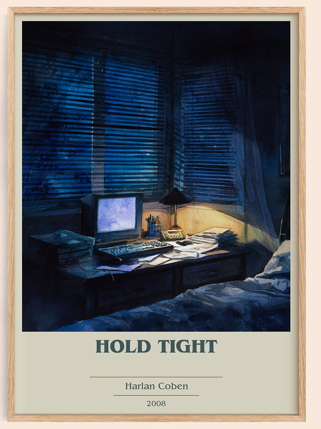 Hold Tight Book Cover Poster by Harlan Coben