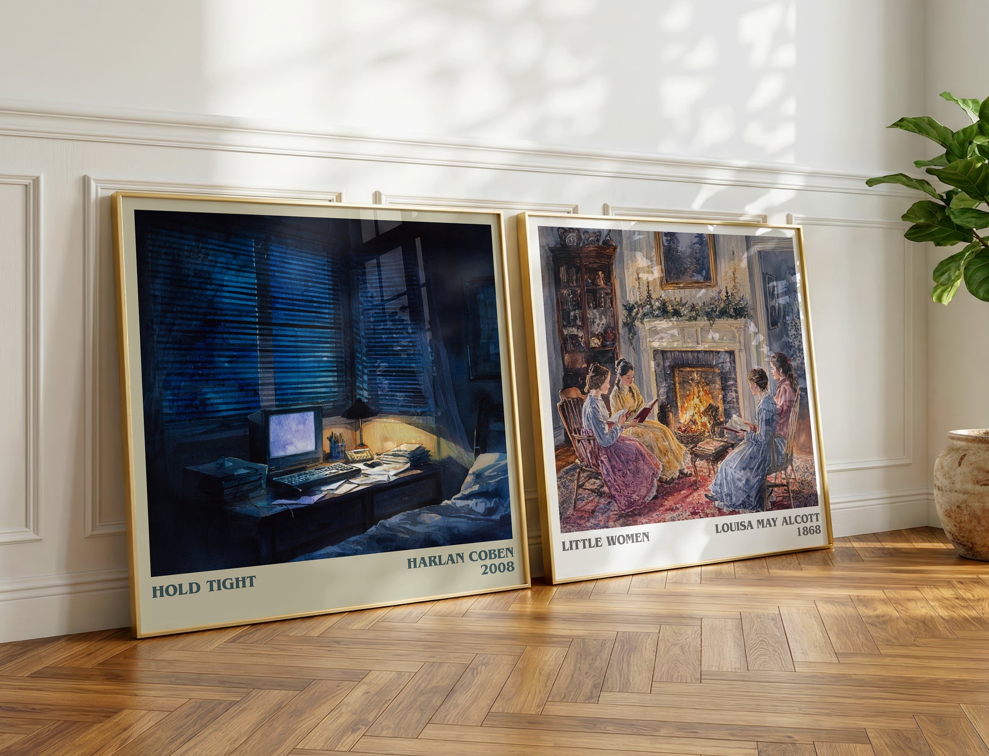 Hold Tight book poster packaging – museum-quality print rolled in protective tube