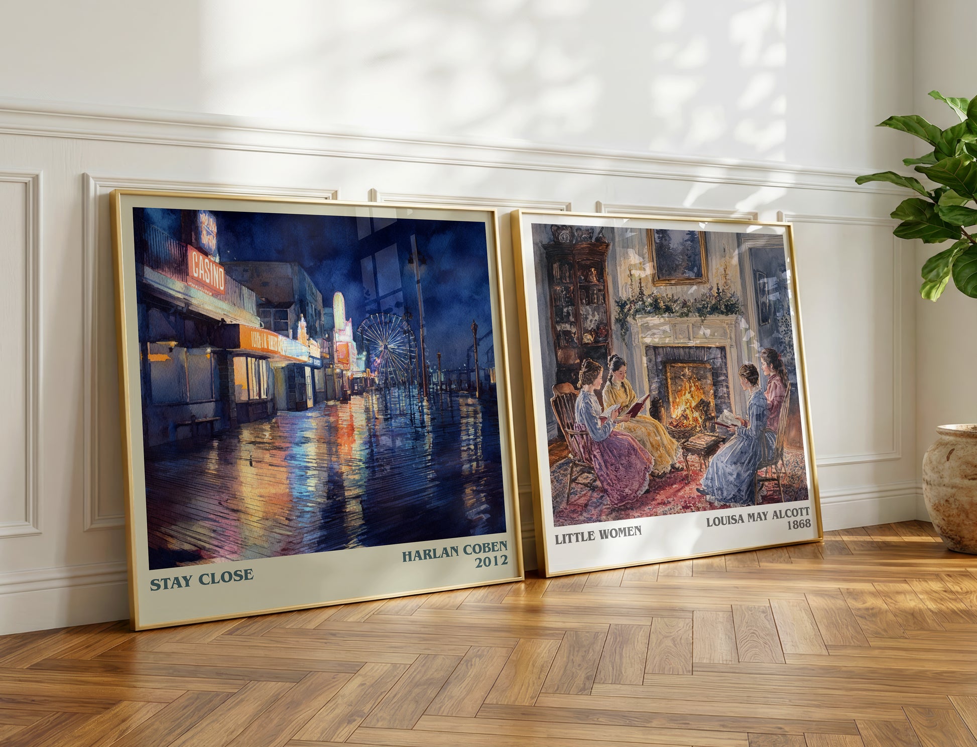 Stay Close book poster packaging – museum-quality print rolled in protective tube