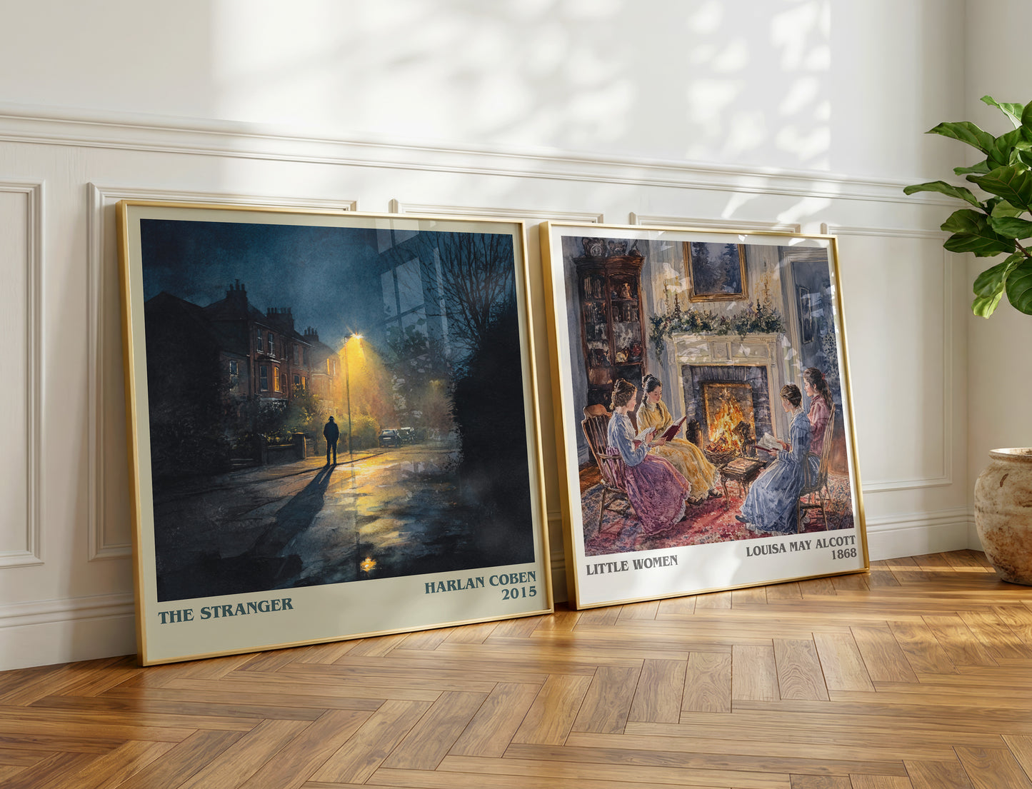 The Stranger book poster packaging – museum-quality print rolled in protective tube