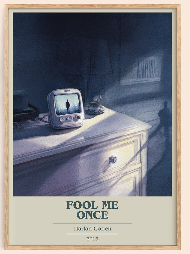 Fool Me Once Book Cover Poster by Harlan Coben
