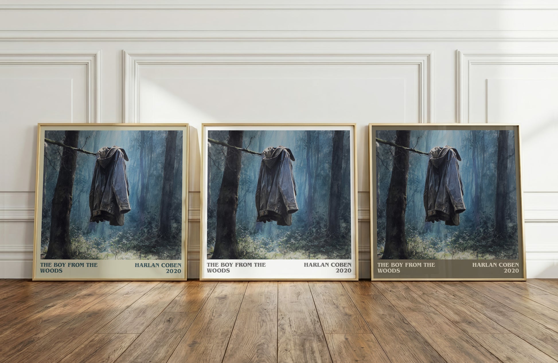 The Boy from the Woods literary print framed by window – literary home decor