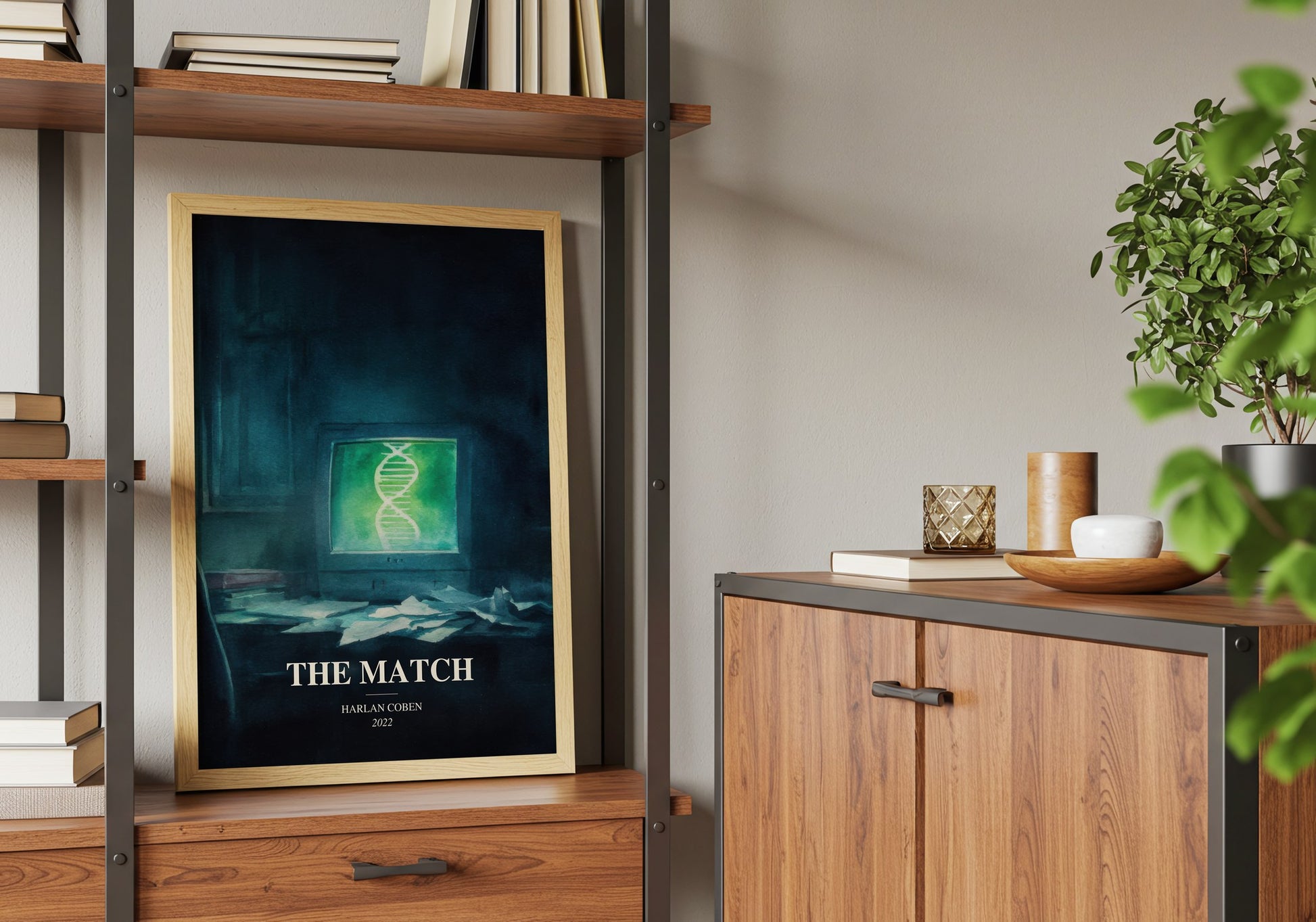 The Match book watercolour illustration paper finish options – matte satin gloss