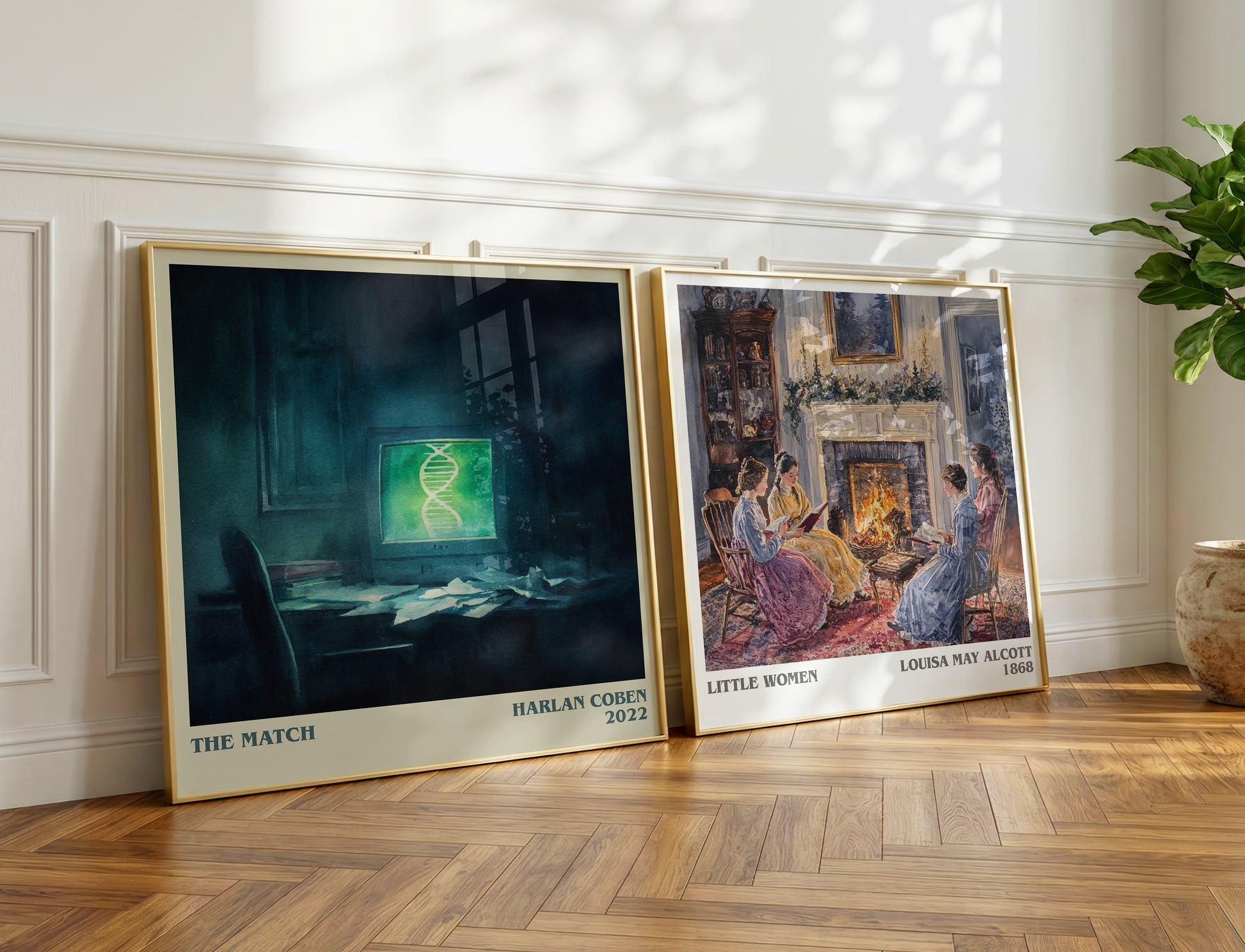 The Match book poster packaging – museum-quality print rolled in protective tube