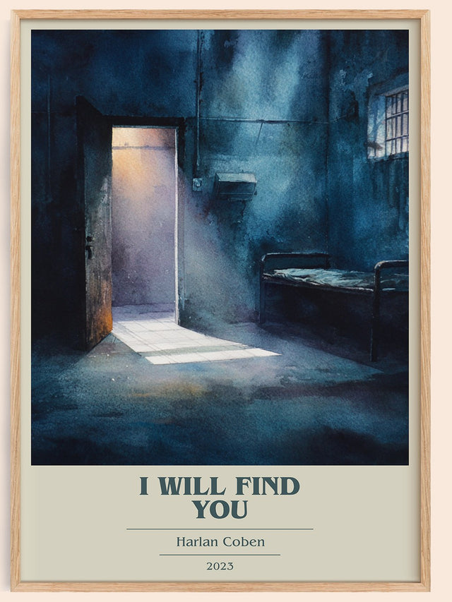 I Will Find You Book Cover Poster by Harlan Coben