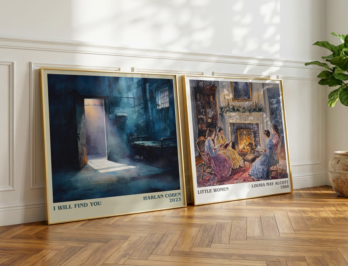 I Will Find You book poster packaging – museum-quality print rolled in protective tube