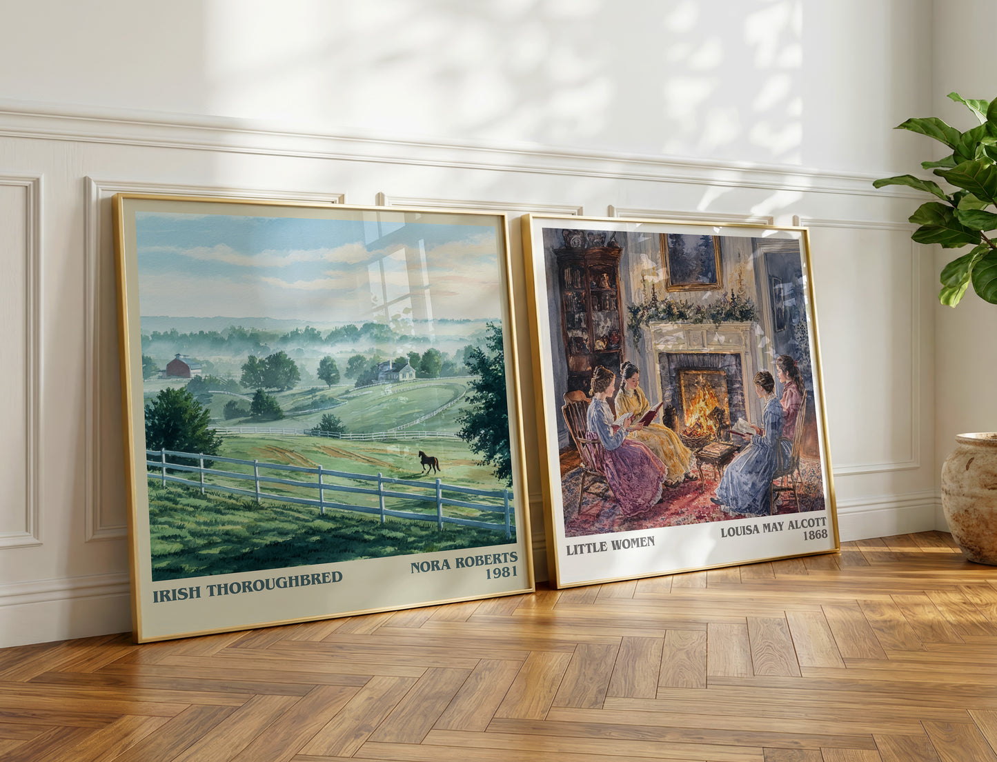 Irish Thoroughbred book poster packaging – museum-quality print rolled in protective tube