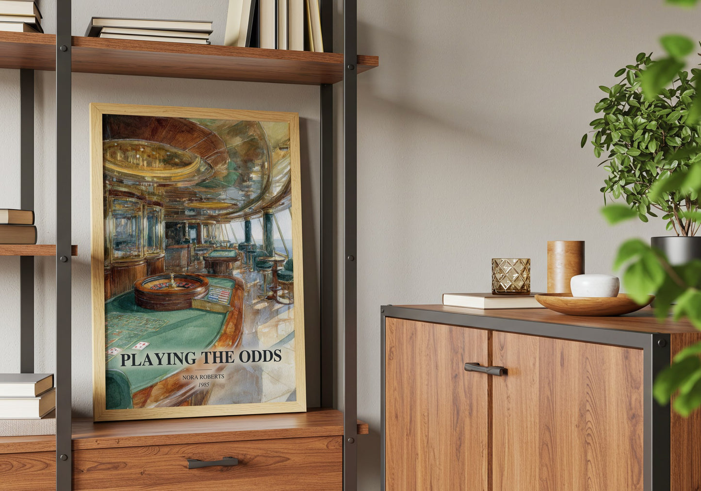 Playing The Odds book watercolour illustration paper finish options – matte satin gloss