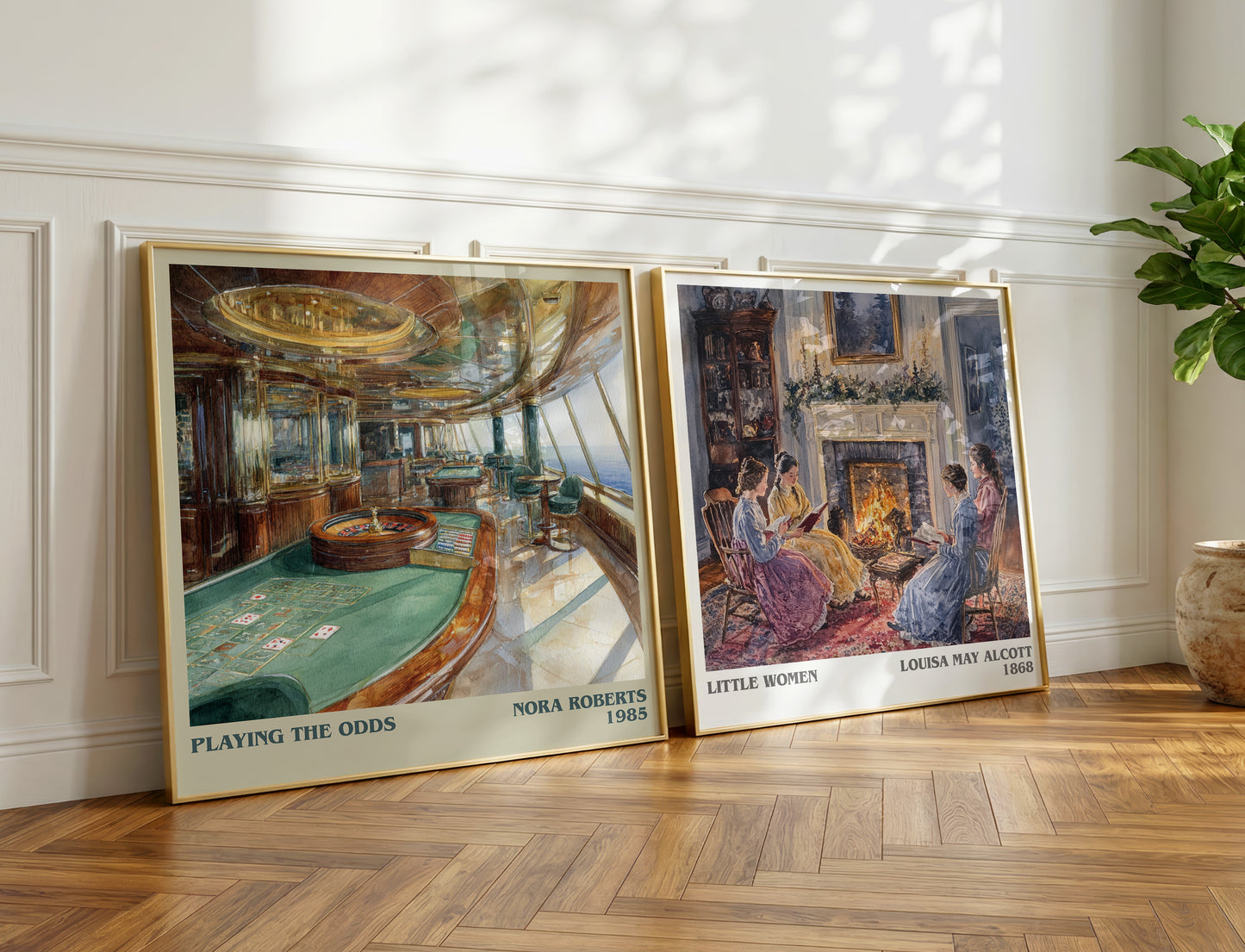 Playing the Odds book poster packaging – museum-quality print rolled in protective tube