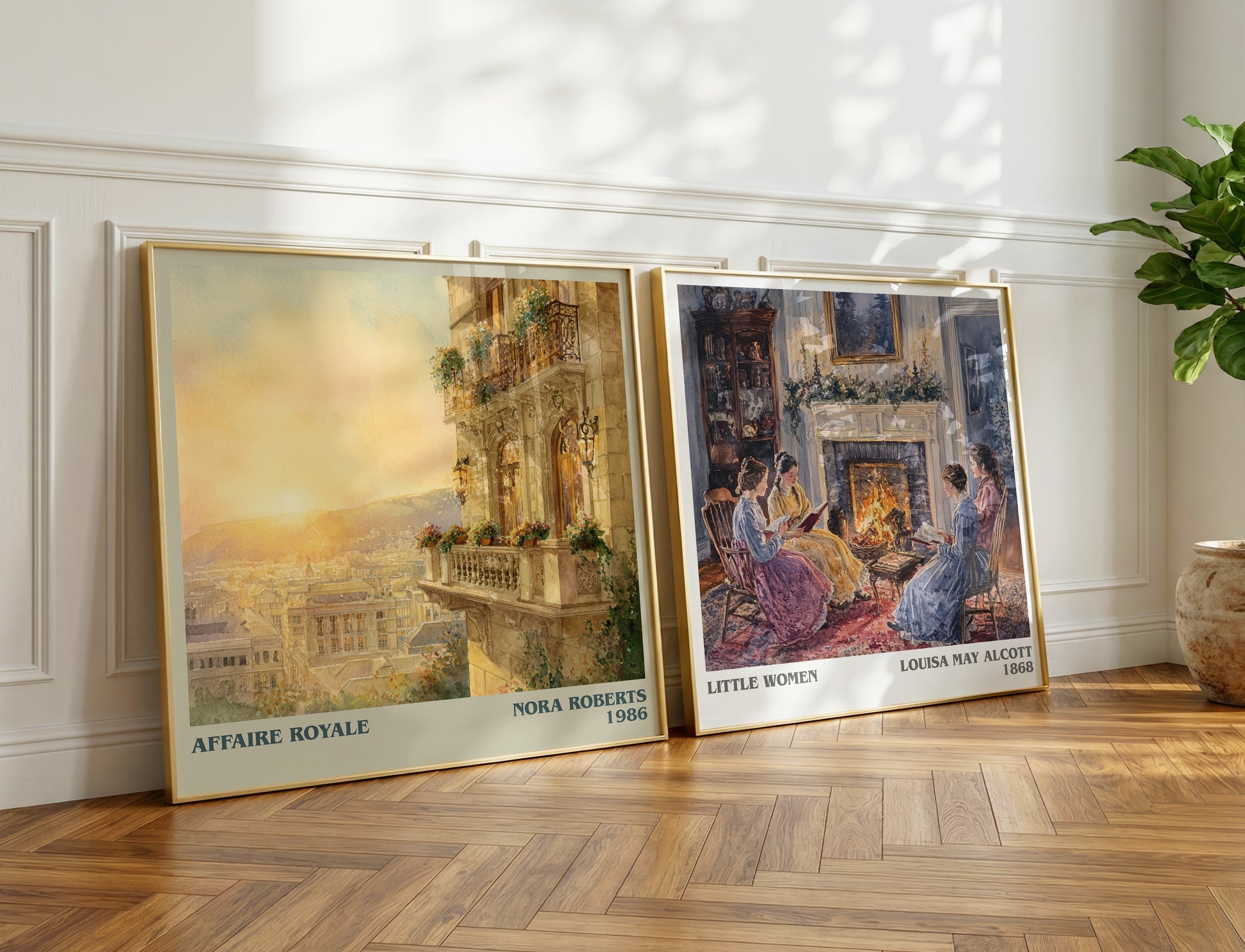 Affaire Royale book poster packaging – museum-quality print rolled in protective tube