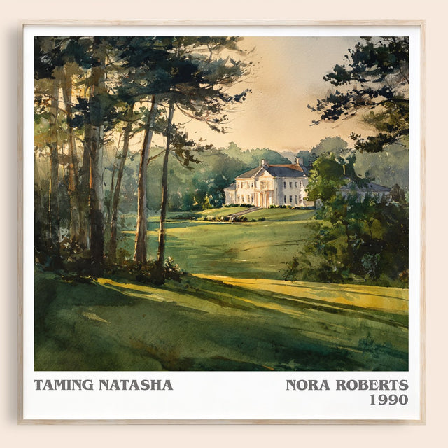 Taming Natasha Literary Art Print by Nora Roberts