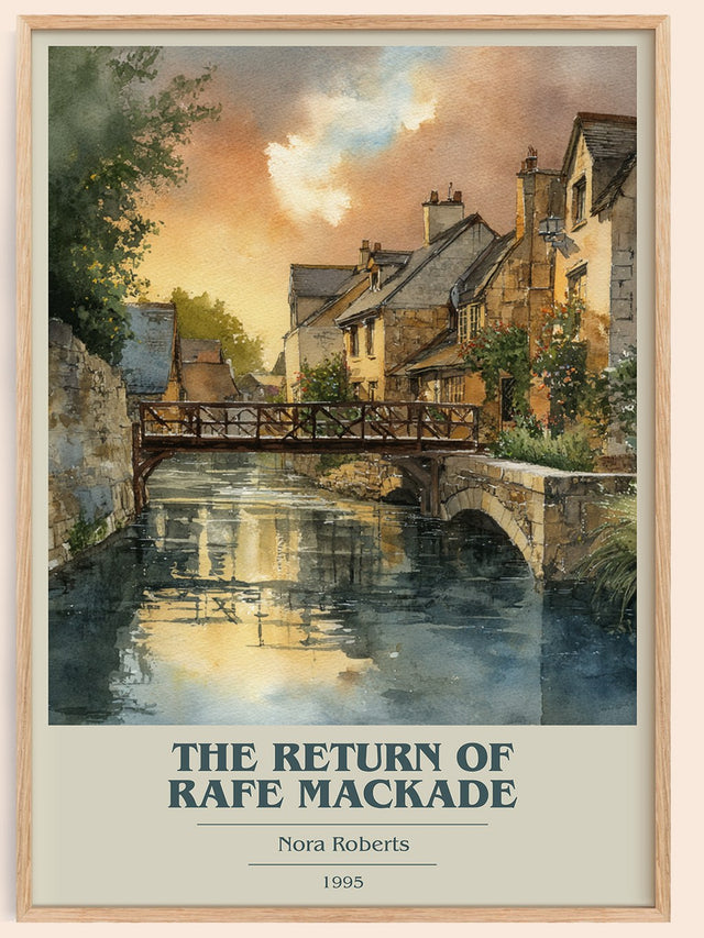 The Return of Rafe MacKade Book Cover Poster by Nora Roberts