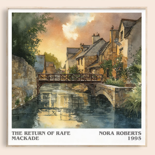 The Return of Rafe MacKade Literary Art Print by Nora Roberts