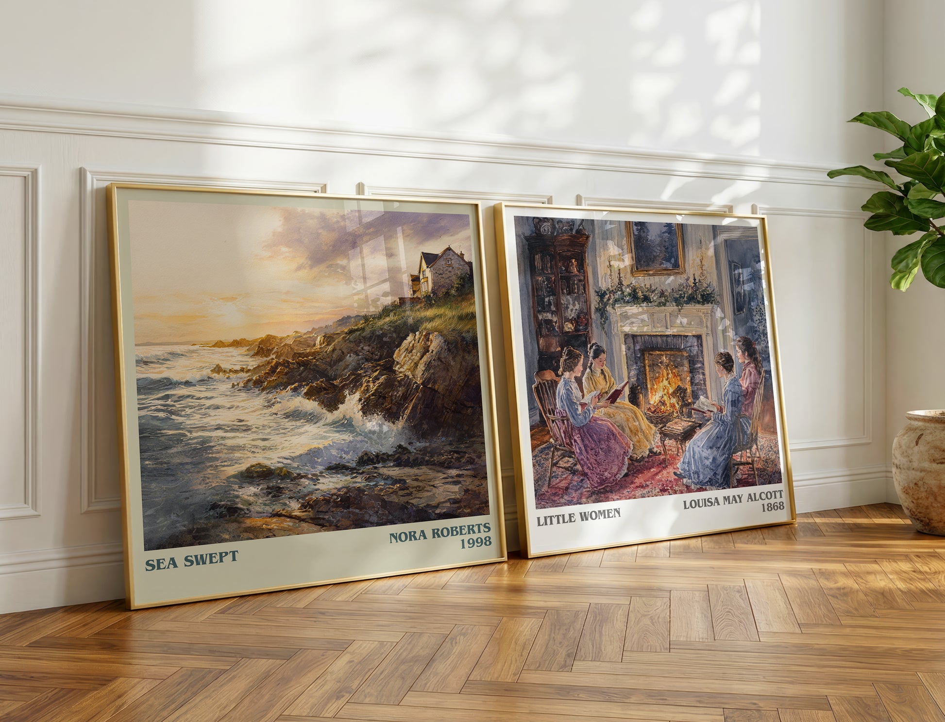 Sea Swept book poster packaging – museum-quality print rolled in protective tube