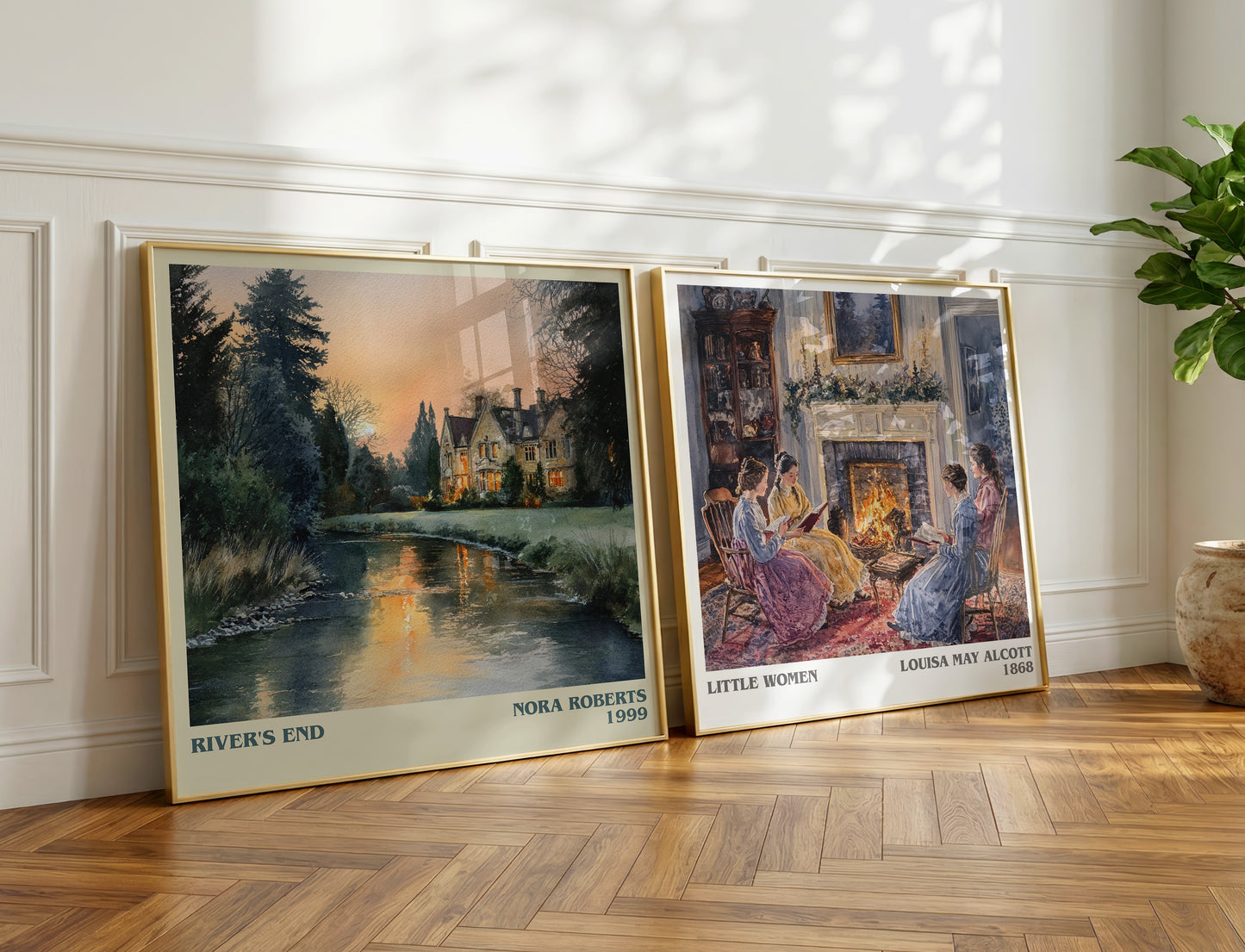 River's End book poster packaging – museum-quality print rolled in protective tube