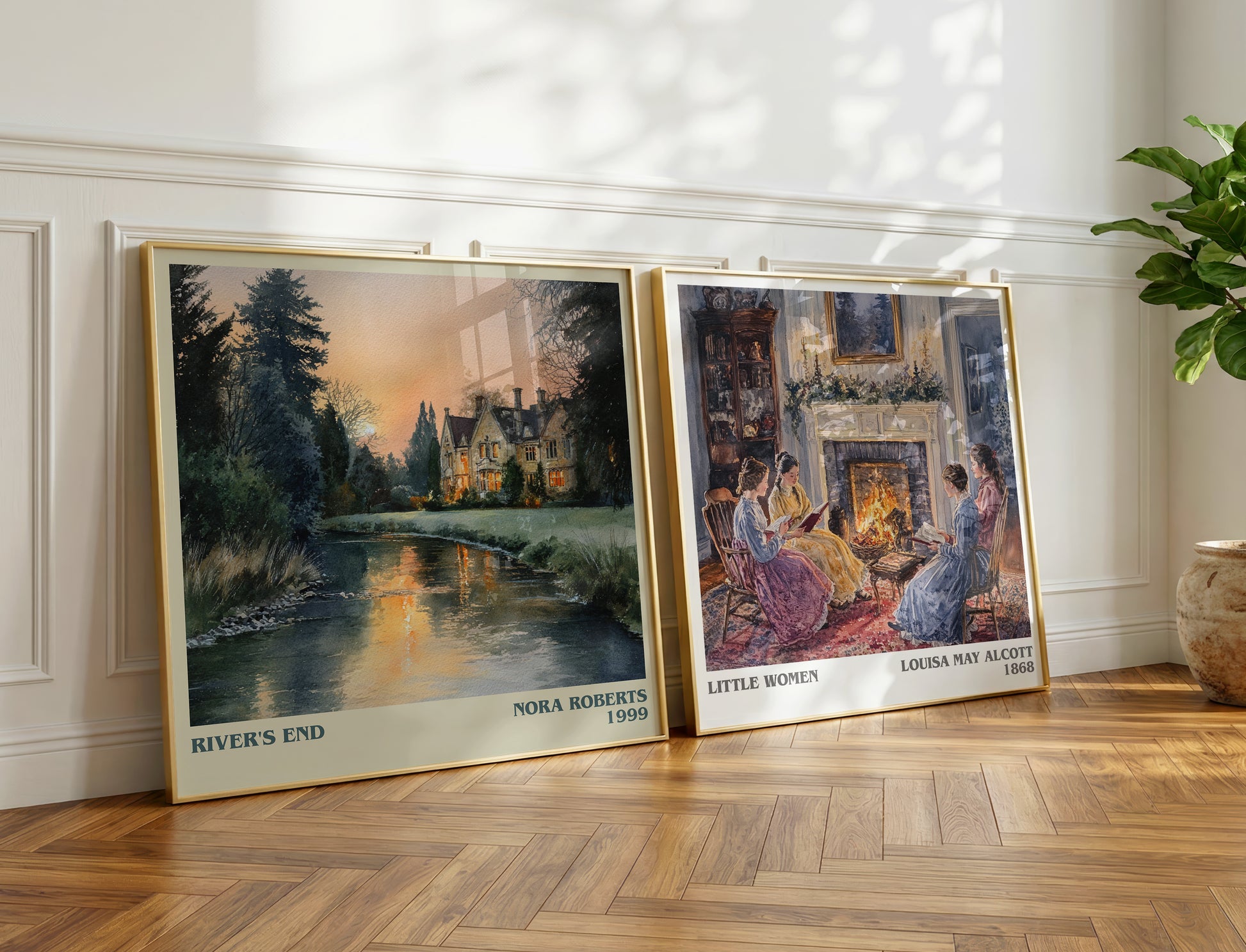 River's End book poster packaging – museum-quality print rolled in protective tube