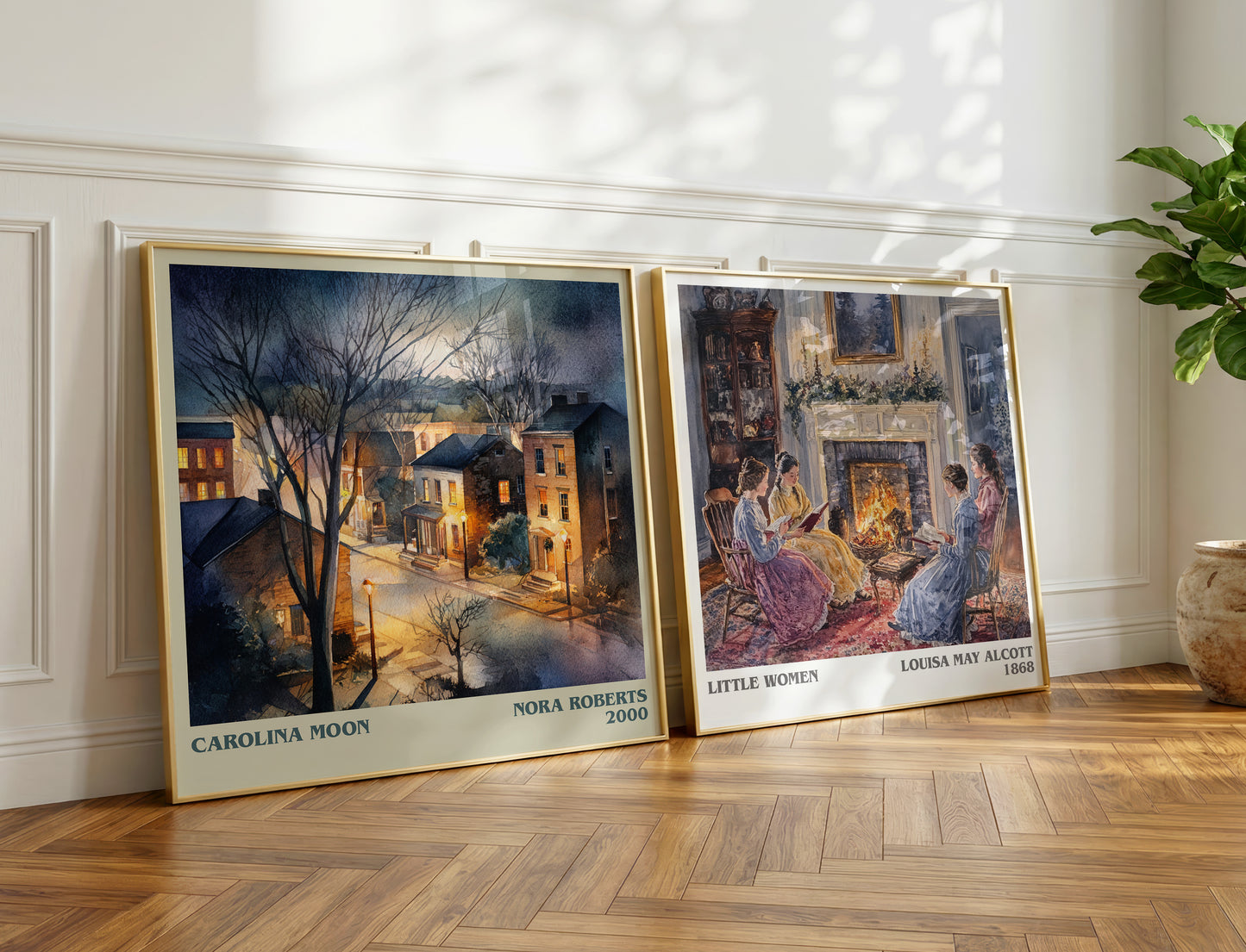 Carolina Moon book poster packaging – museum-quality print rolled in protective tube