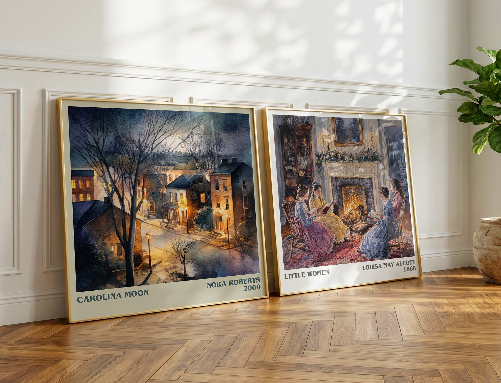 Carolina Moon book poster packaging – museum-quality print rolled in protective tube