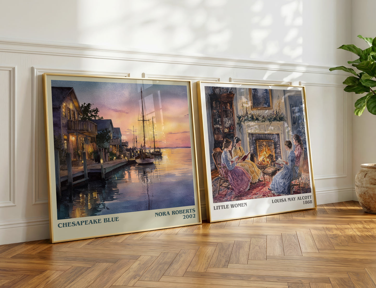 Chesapeake Blue book poster packaging – museum-quality print rolled in protective tube