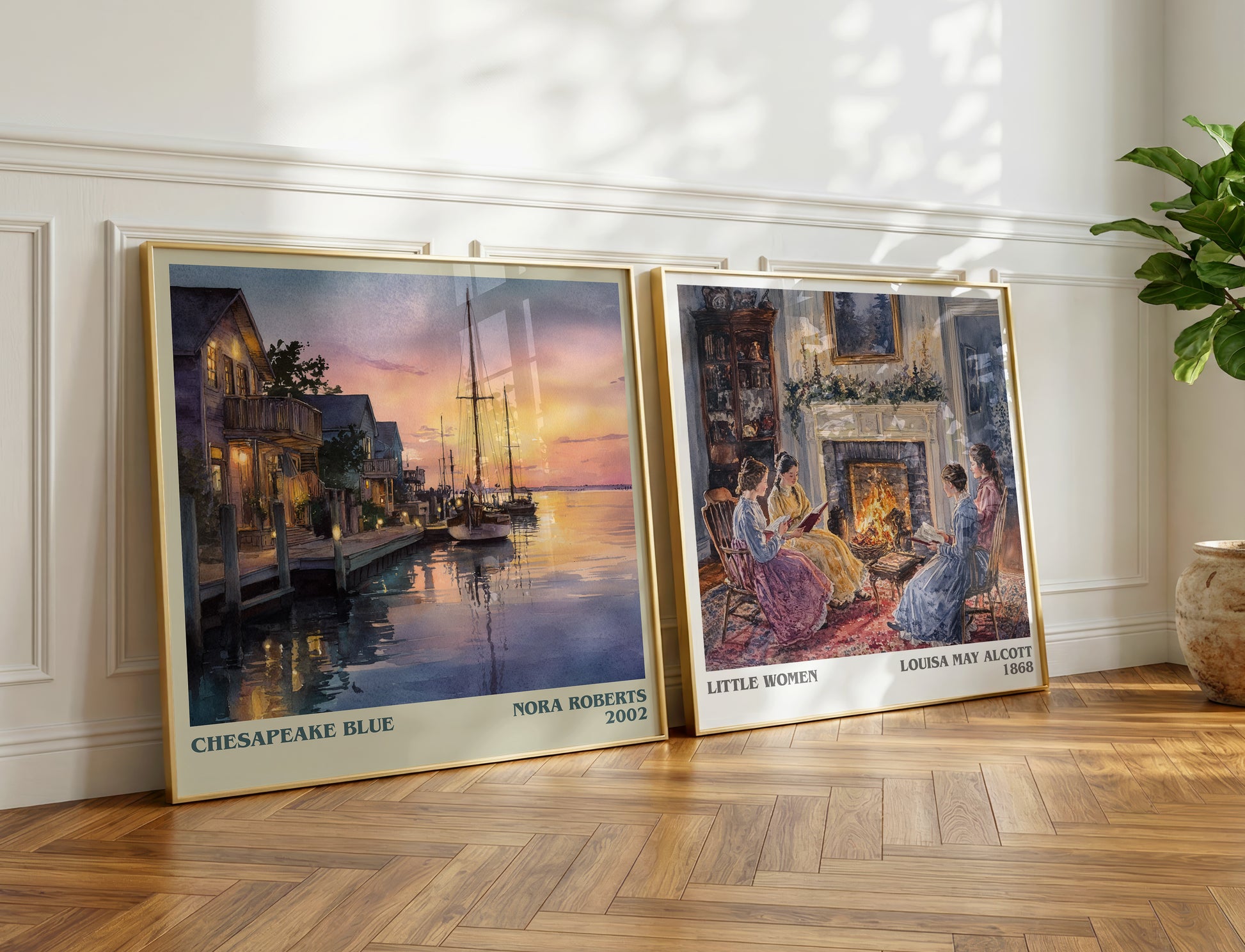 Chesapeake Blue book poster packaging – museum-quality print rolled in protective tube