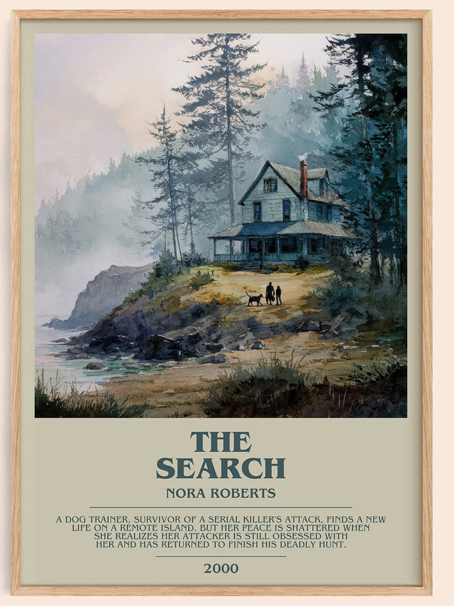 The Search Bookish Wall Art by Nora Roberts