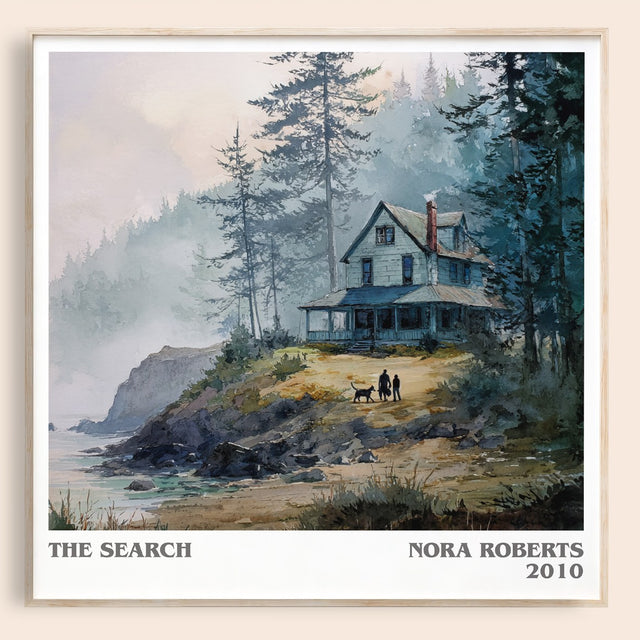 The Search Literary Art Print by Nora Roberts