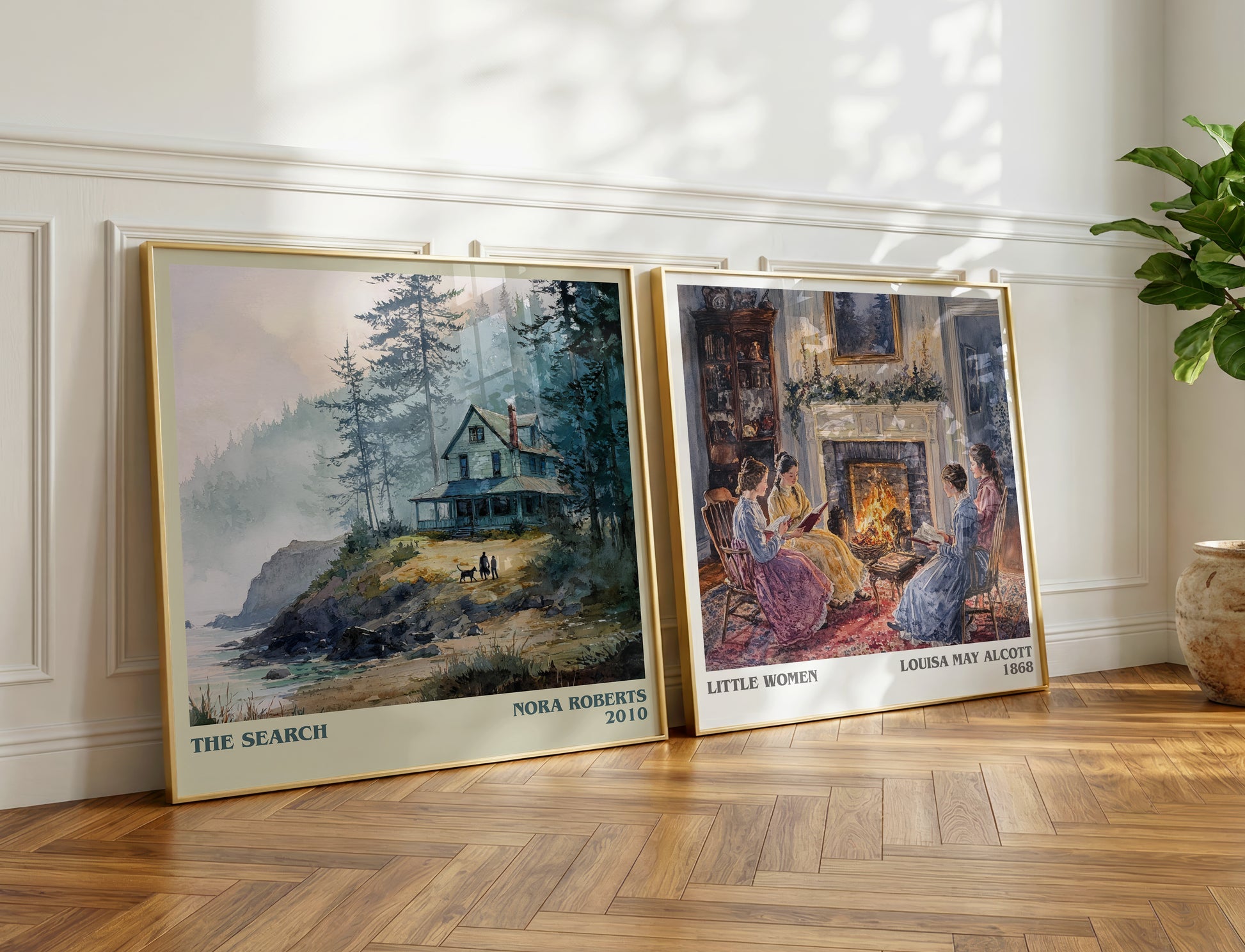 The Search book poster packaging – museum-quality print rolled in protective tube