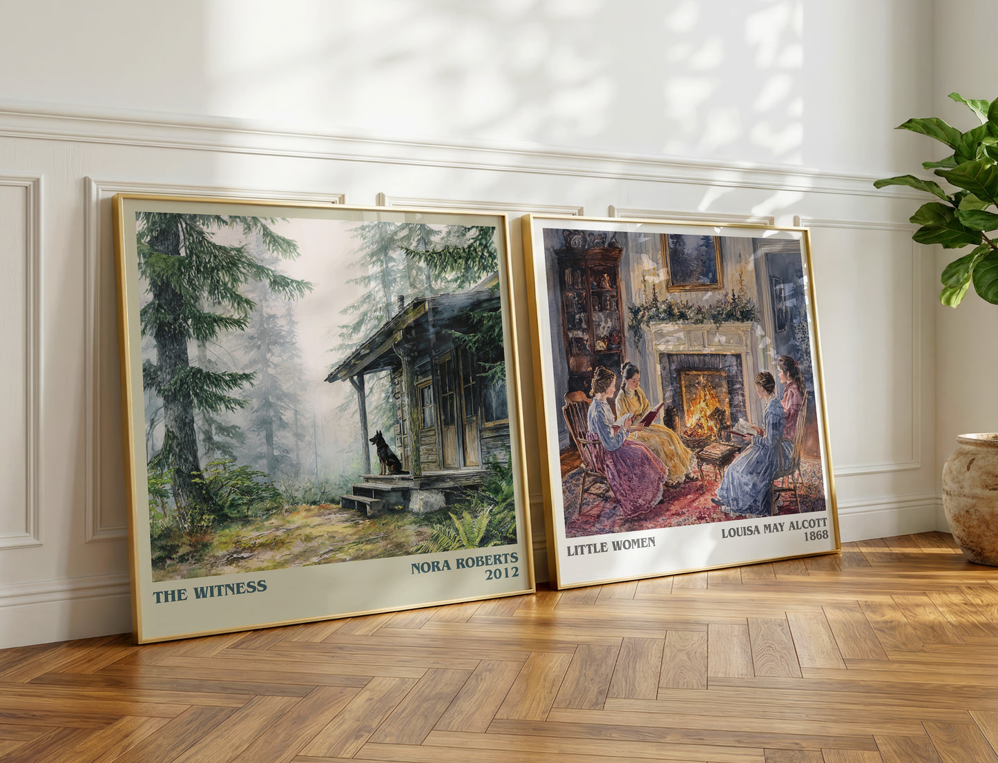 The Witness book poster packaging – museum-quality print rolled in protective tube