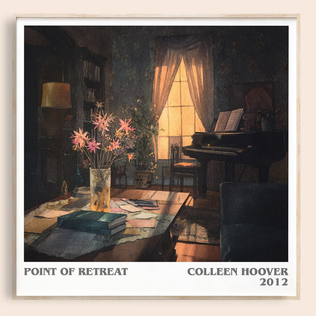 Point Of Retreat Literary Art Print by Colleen Hoover