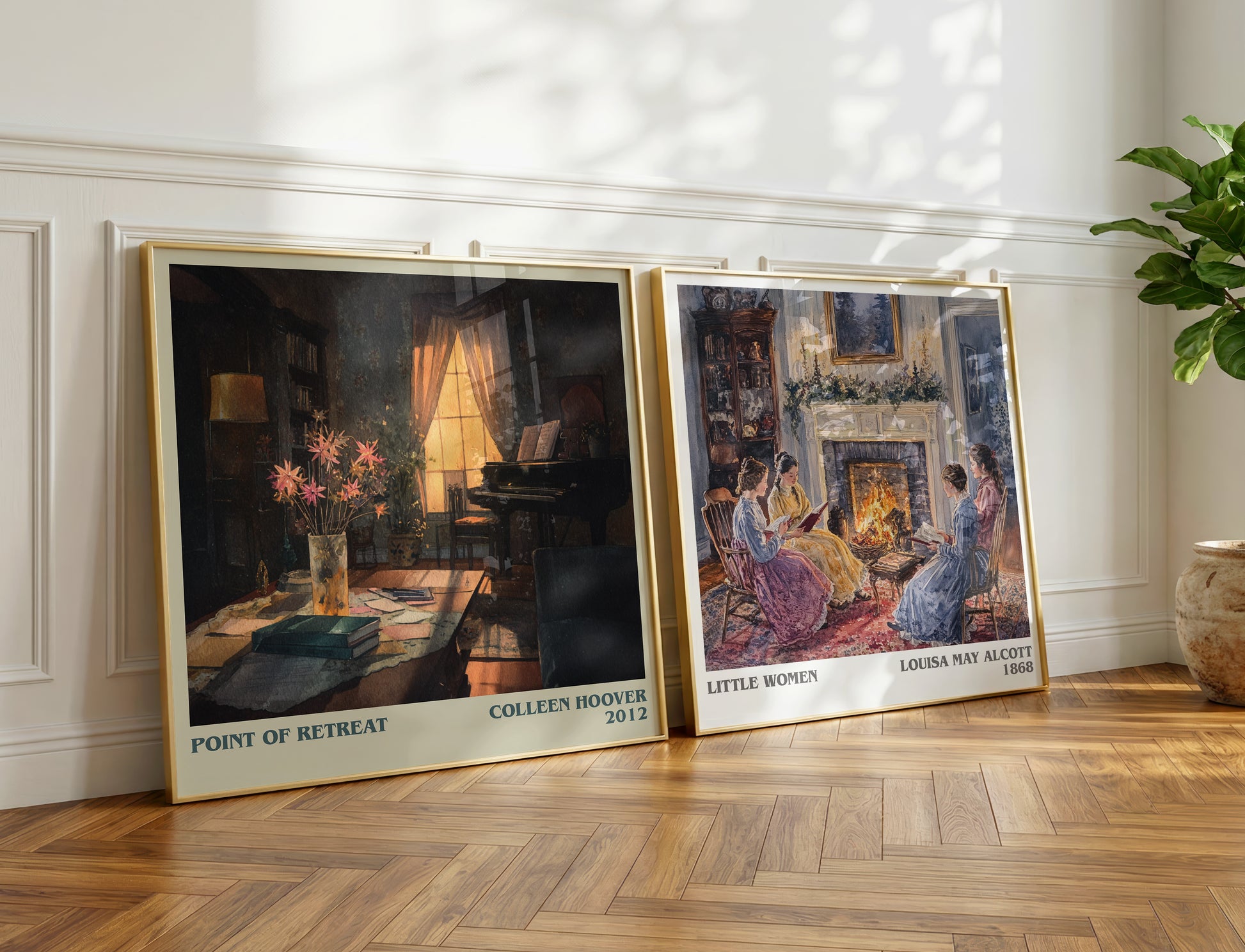 Point Of Retreat book poster packaging – museum-quality print rolled in protective tube