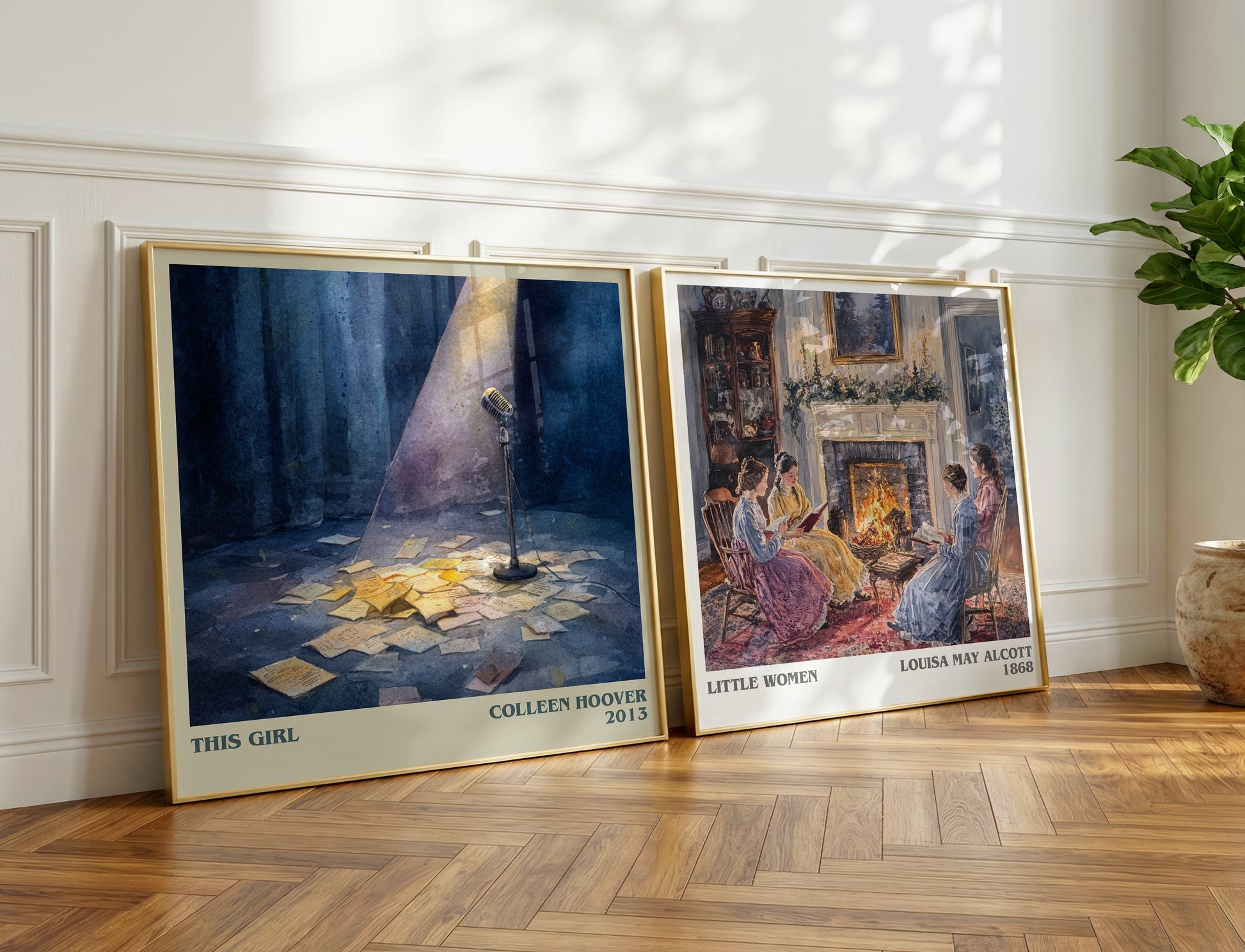 This Girl book poster packaging – museum-quality print rolled in protective tube
