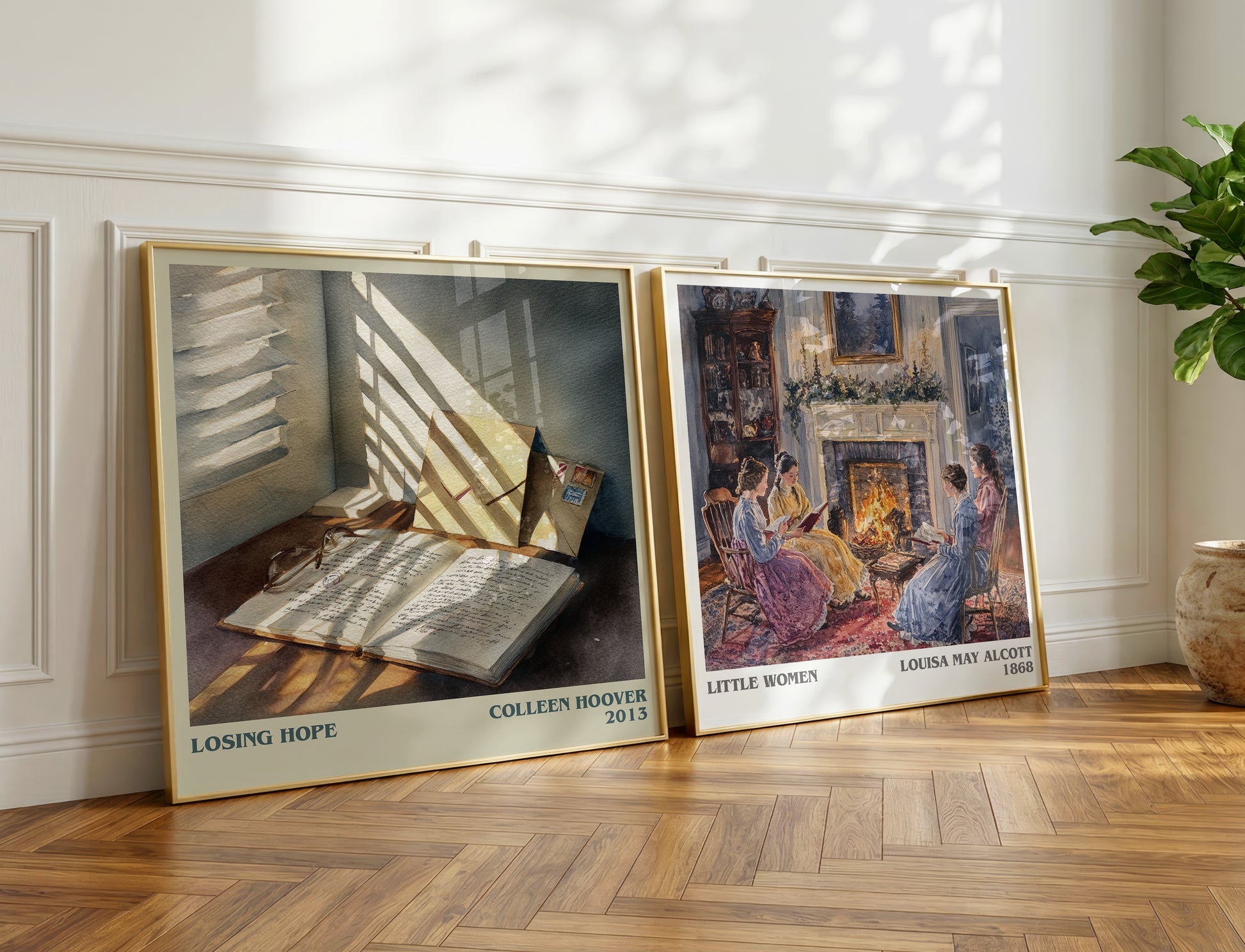 Losing Hope book poster packaging – museum-quality print rolled in protective tube