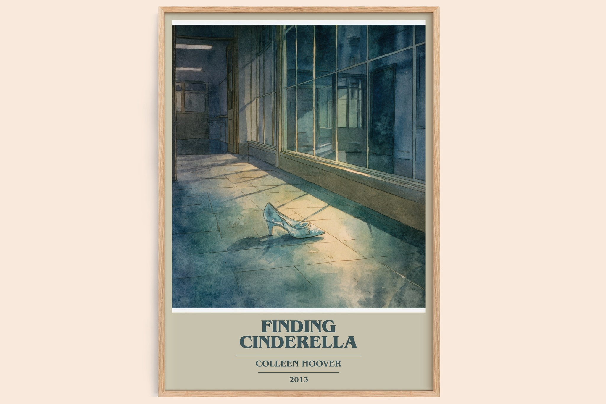 Finding Cinderella Book Cover Poster by Colleen Hoover