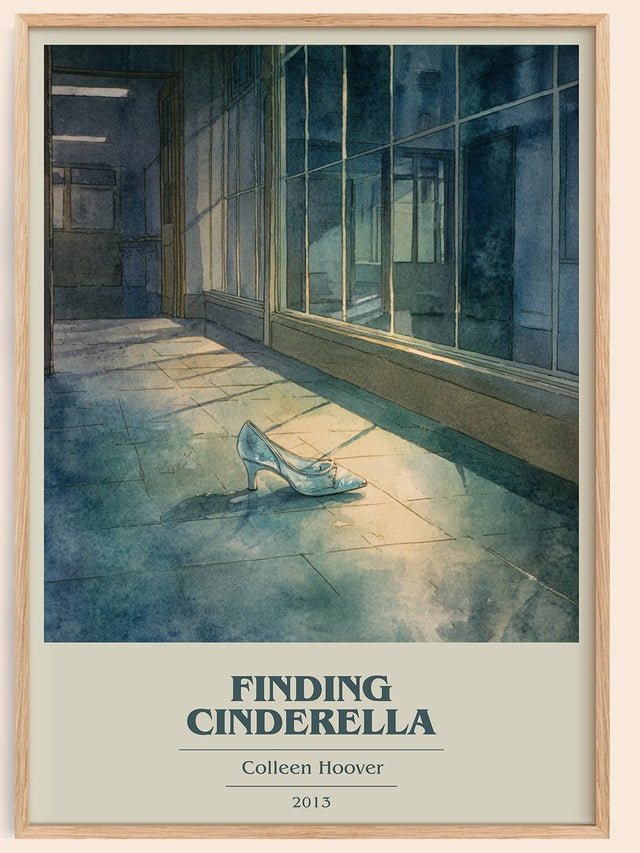 Finding Cinderella Book Cover Poster by Colleen Hoover