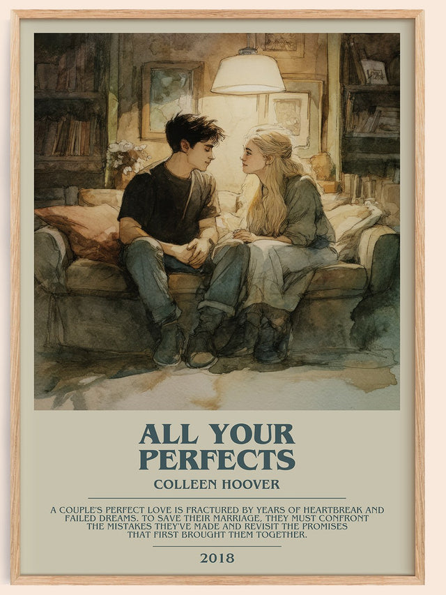 All Your Perfects Bookish Wall Art by Colleen Hoover