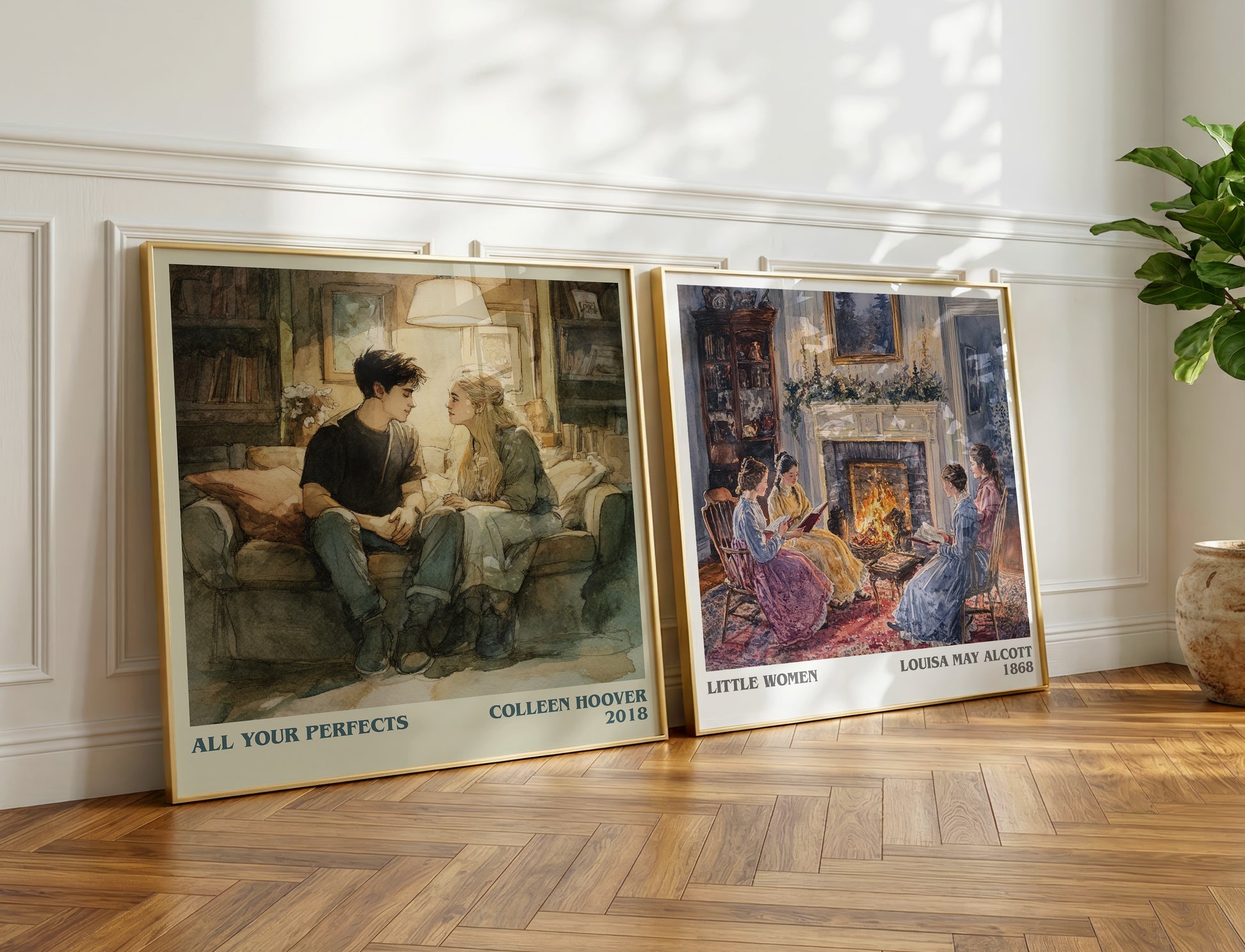 All Your Perfects book poster packaging – museum-quality print rolled in protective tube