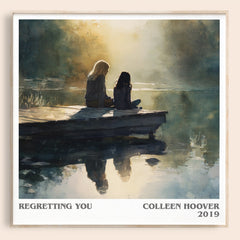 Regretting You Literary Art Print by Colleen Hoover
