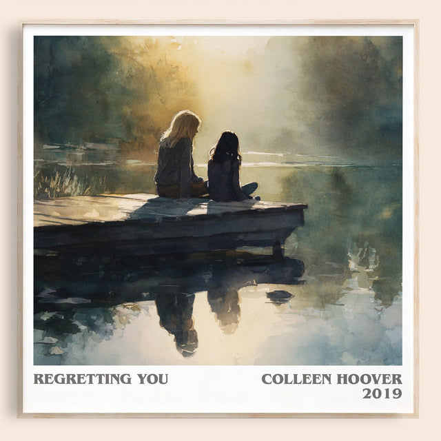 Regretting You Literary Art Print by Colleen Hoover