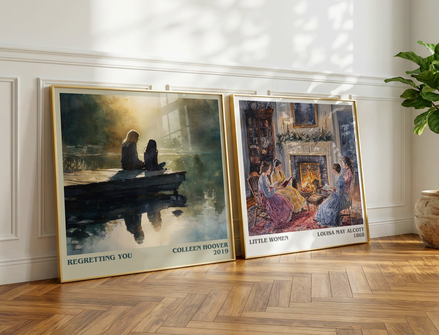 Regretting You book poster packaging – museum-quality print rolled in protective tube