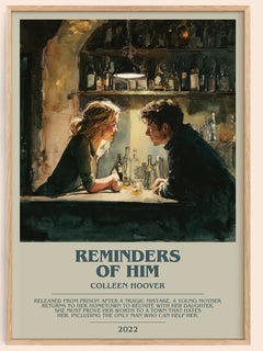 Reminders of Him Bookish Wall Art by Colleen Hoover
