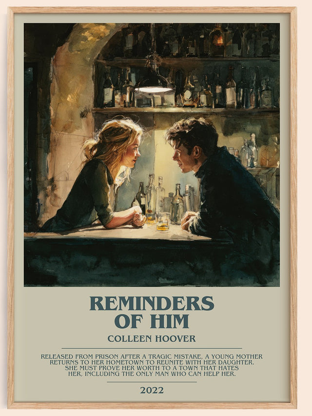 Reminders of Him Bookish Wall Art by Colleen Hoover