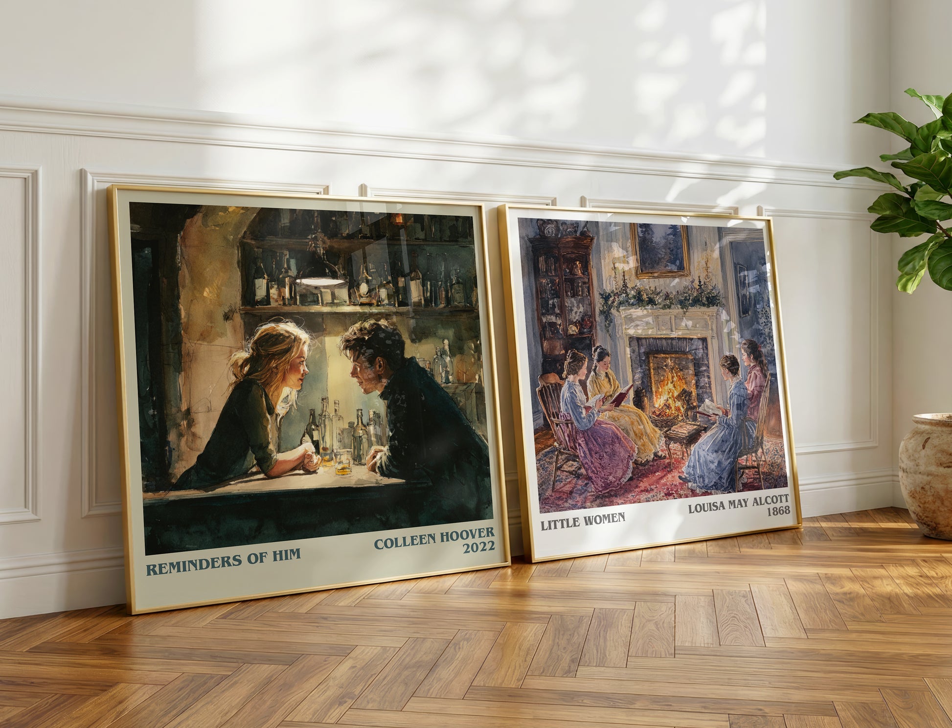 Reminders of Him book poster packaging – museum-quality print rolled in protective tube